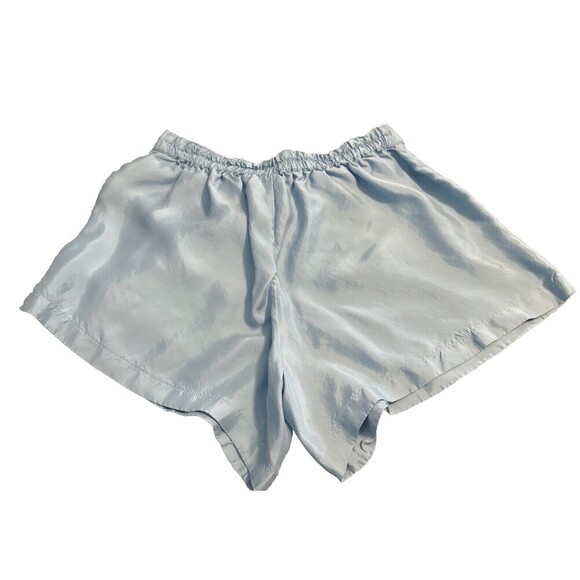 Athleta Calm Cool Shorts BLUE Silky Lightweight. 5” Inseam SZ Medium - Picture 5 of 5